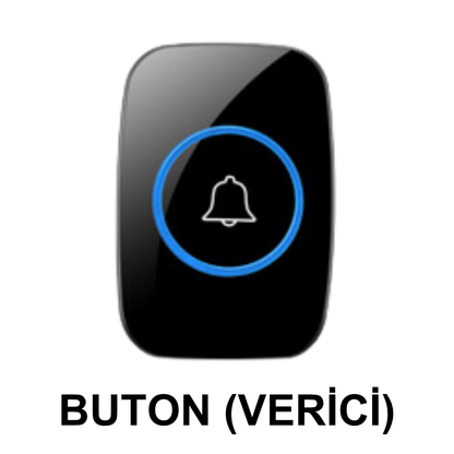 Kablosuz Kapı Zil Butonu (Verici)