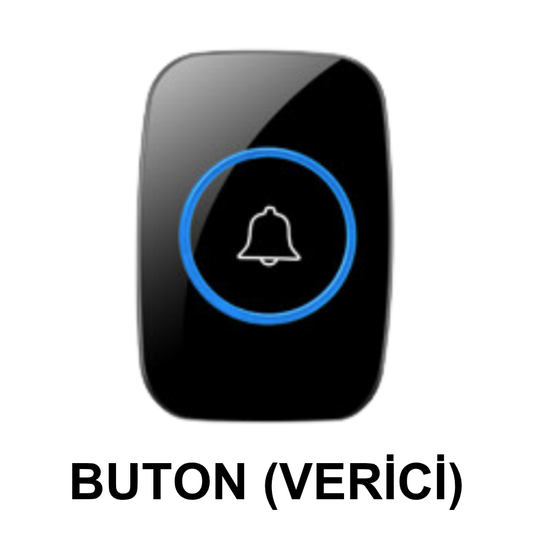 Kablosuz Kapı Zil Butonu (Verici)