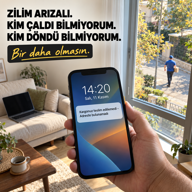 Truva Ticaret® Kablosuz Kapı Zili
